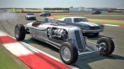 Gran Turismo Jay Leno Tank Car Silverstone Grand Prix