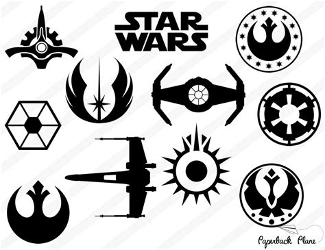 Star Wars Svg Png Cut Files For Use With Silhouette Studio