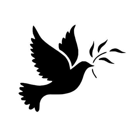 Sourdough Bread Stencil Dove Peace Reusable Stencil Baking Etsy