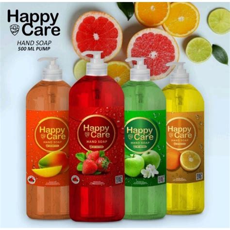 Jual Happy Care Hand Soap Sabun Cuci Tangan Cair 500ml Kemasan