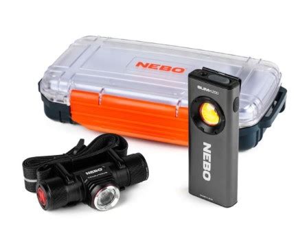 EMERGENCY BUNDLE W/WATERPROOF FLASHLIGHT AND HEAD LAMP (3-PIECE BUNDLE ...