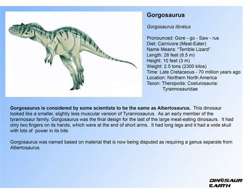 Gorgosaurus - DINOSAUR EARTH