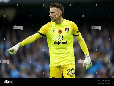 Bournemouth Goalkeeper Ionut Andrei Radu During The Premier League