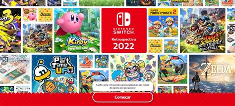 Nintendo Libera Retrospectiva Os Jogos Mais Jogados De 2022