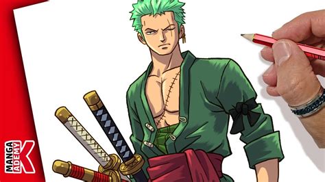 How To Draw Zoro One Piece Youtube