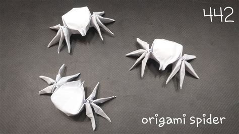 Origami Spider Youtube