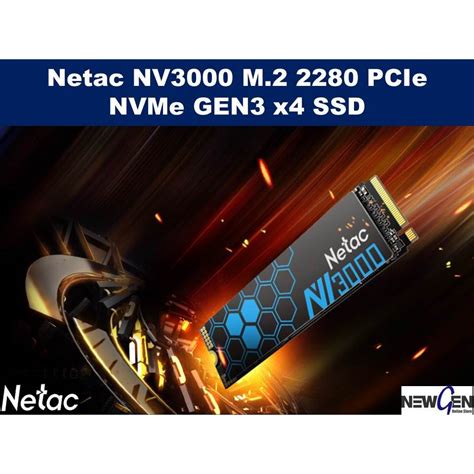 Netac NV3000 M 2 2280 PCIe NVMe GEN3 X4 SSD Shopee Malaysia