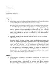 Alberto Gomez Reading Quiz 1 Chapter 1 3 Docx Alberto Gomez History