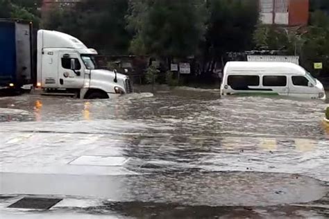 Inundación De Vialidades En Cuautitlán Izcalli Red Accionesmx