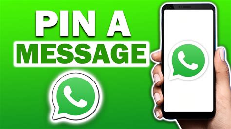 How To Pin A Message In Whatsapp Group Youtube