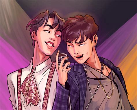 Bts Fanart Namjin Rm Jin Художественные идеи Фан арт Эскиз