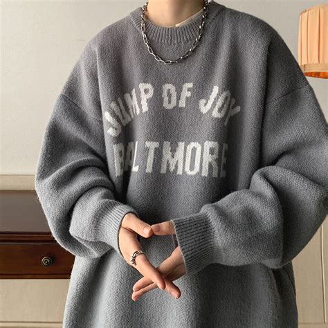 Vintage Crew Neck Sweater Helloice Apparel