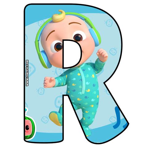 Cocomelon Letter R