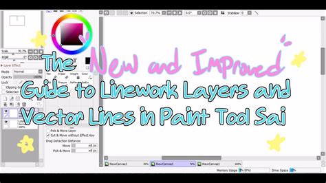 The Easiest Way To Do Lineart Full Linework Layer Vector Line