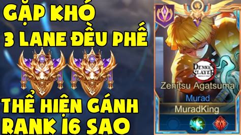 Đầu Game Cả Team 3 Lane Gặp Khó Mạnh Blue Bật Chế Độ Cân Team Thể Hiện