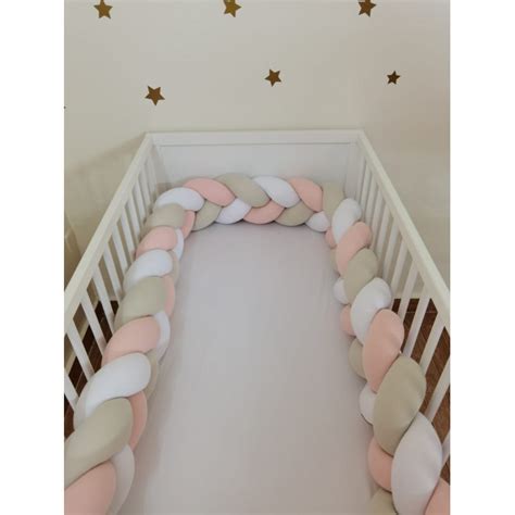 Tour De Lit Tress M Tres Beige Corail Blanc Au Maroc Baby And Mom