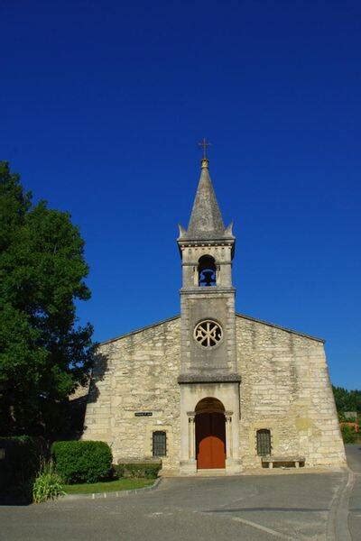 Chapelle saint jean à MontsÉgur sur lauzon site du patrimoine de la Drôme