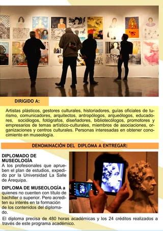 Diplomado De Museologia Universidad La Salle Pdf Descarga Gratuita