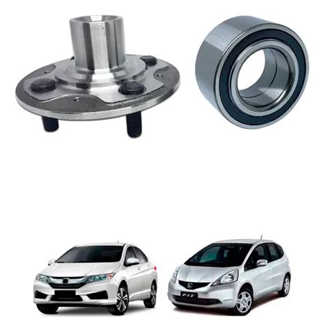 Cubo Roda Dianteira Rolamento Honda New Fit City S Abs