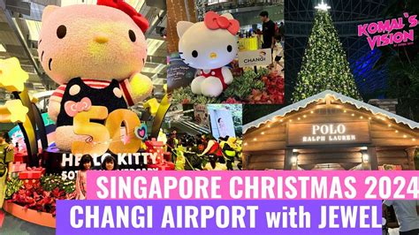 Singapore Christmas 2024 Changi Airport With Jewel Snowfall