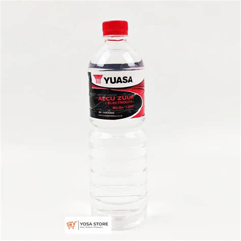 Yuasa Air Aki Zuur 1000ml 1botol P Jawa Lazada Indonesia