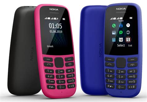 Nokia 105 2019 Dual SIM Feature Phone With Long Battery Life Launched