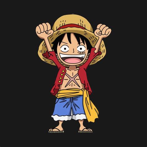 Chibi Monkey D Luffy Gear By Animetee Luffy Monkey D Luffy One