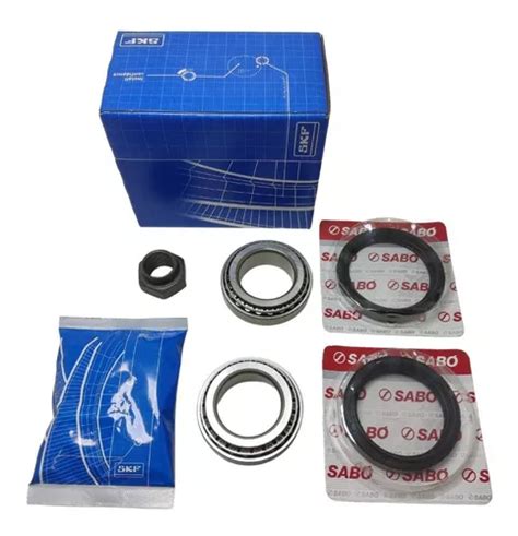 Kit Rolamento Roda Dianteira Escort Hobby Todos Skf Parcelamento Sem