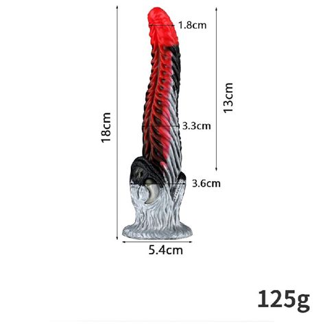 Liquid Silicone Alien Anal Plug Q Smtaste