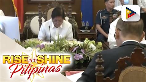 Pbbm Pinulong Ang Ibat Ibang Ahensiya Ng Pamahalaan Hinggil Sa Usapin