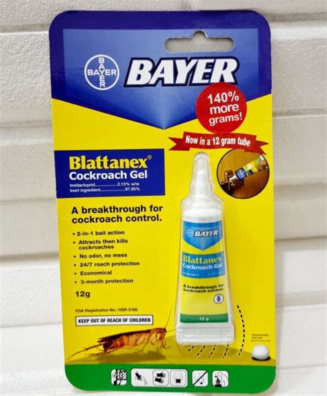 Bayer Blattanex Cockroach Gel Cockroach Killer G Lazada Ph