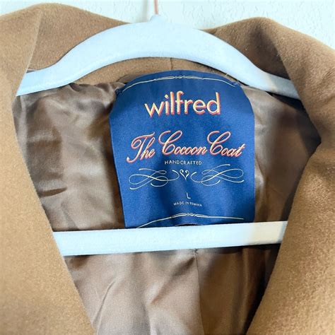 Aritzia Wilfred The Cocoon Coat Long Camel Size Large Gem