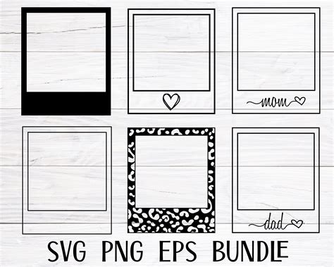 Retro Picture Frames Svg Photo Frame Svg Picture Frame Svg Frame Svg