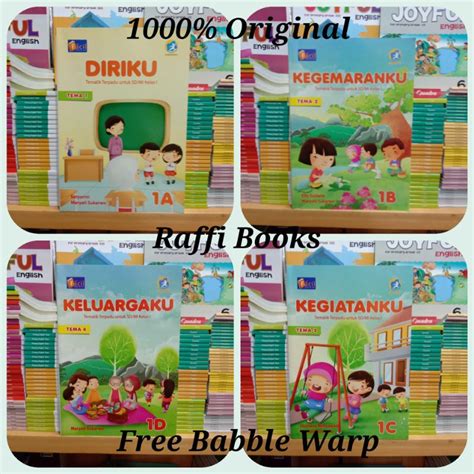 Jual Buku Tematik Terpadu 1a 1b 1c 1d Kelas 1 SD K13 Revisi Facil