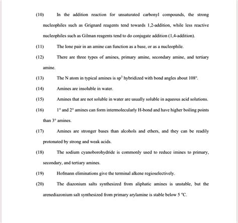 SOLVED In The Addition Reaction For Unsaturated Carbonyl Compounds