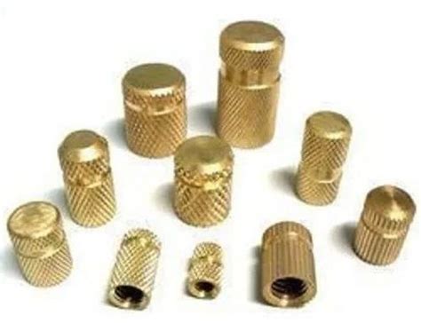 Brass Moulding Inserts Shape Round Marvel Metal Impex Jamnagar