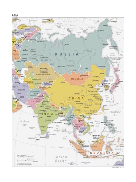 Asia - Political Map | PDF