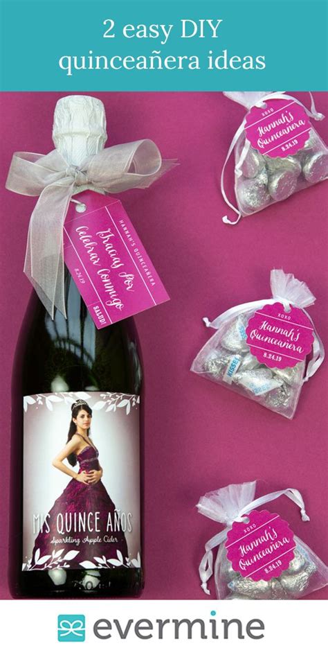 2 Easy Diy Quince Favor Ideas Favors Diy Easy Diy Pretty Stationery