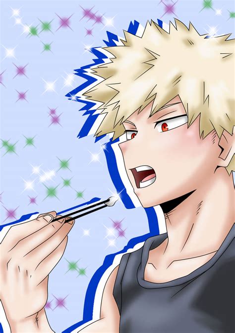 Bakugou Eating By Rubypotter4 On Deviantart