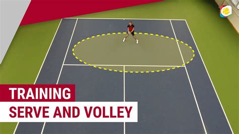 Serve And Volley Tennistraining Mytennis Youtube