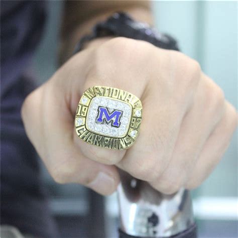 Michigan Wolverines 1997 National Championship Ring