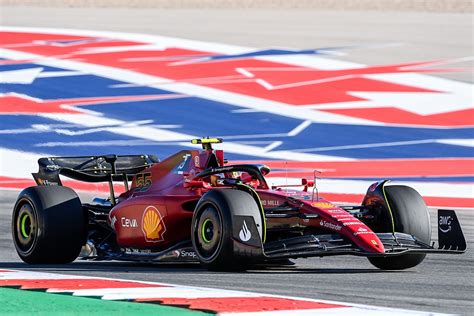 United States GP Sainz Pips Leclerc And Verstappen To F1 Pole