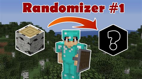 Minecraft Randomizer Episode 1 YouTube