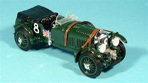 Diecast model cars Bentley Speed 6 1/43 Brumm Barnato grun 1928 - Alldiecast.us