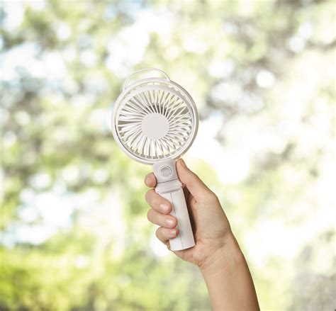 Mainstays Mini Usb Rechargeable Fan 4 Inch White Finish