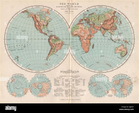 World Contours Map Hi Res Stock Photography And Images Alamy