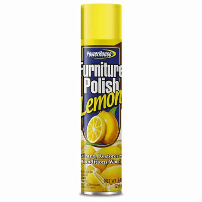 Furniture Polish Lemon 9 Oz Aerosol True Value Hardware