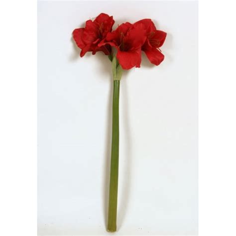 Kunstig Amaryllis Stilk I R D L Cm Kunstige Blomster Grene