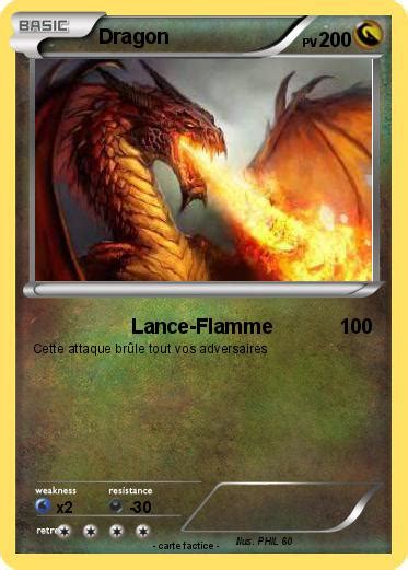 Pokémon Dragon 8474 8474 Lance Flamme Ma carte Pokémon