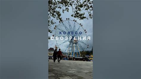 В Лазаревском запустили колесо обозрения #лазаревское #лазаревское2023 ...